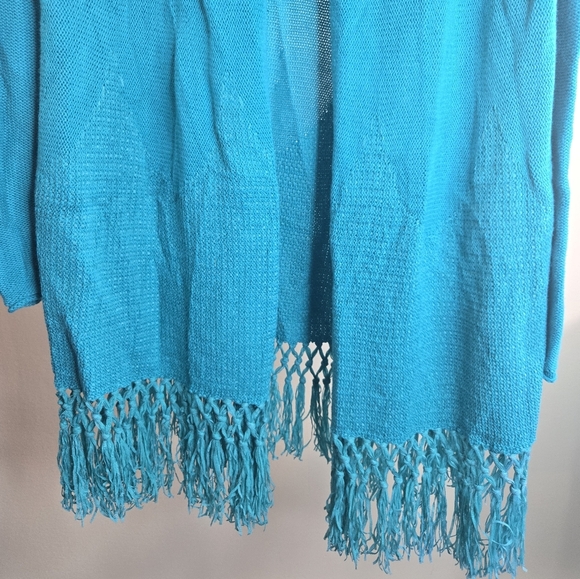 Lilly Pulitzer Tatum Cardigan Sweater Aqua Size Small - Picture 5 of 15